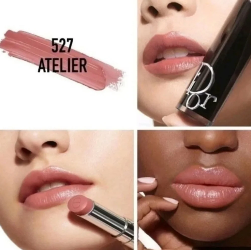 Dior Addict Rouge Brilliant Shine Lipstick -527 Atelier (Refillable)